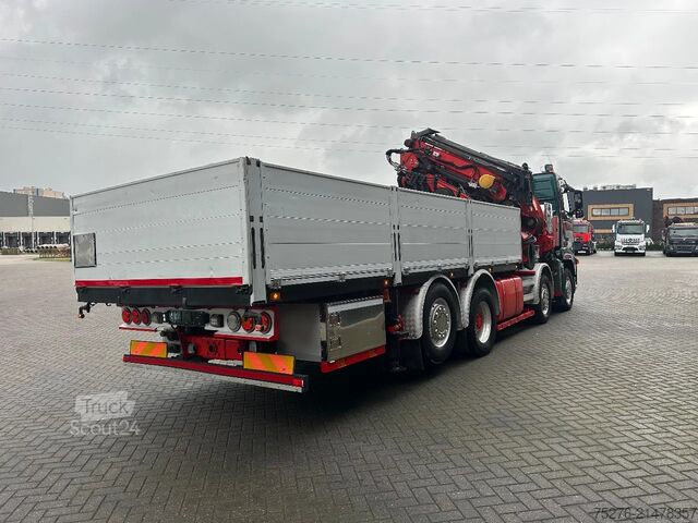 Kranwagen Volvo FH 520 8x2 Effer 850 + Fly jib, winch Euro 5