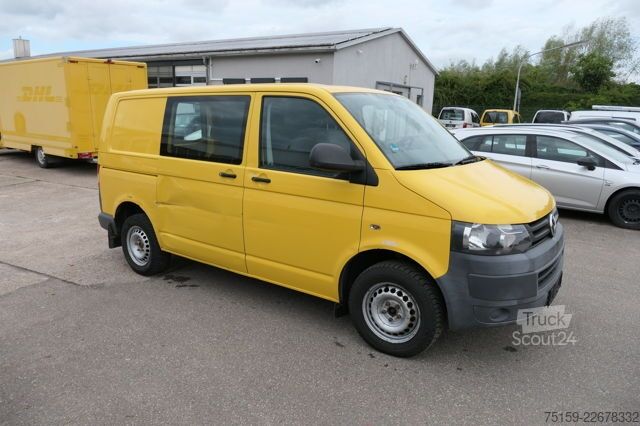 Ploščati dostavnik VW T5 Transporter 2.0 TDI PARKTRONIK EURO5 2xSCHIEBETÜR CoC