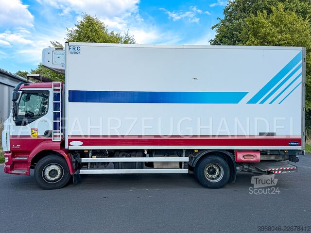 Soğutuculu kamyon DAF LF 210 Fleischerhacken-Automatik-Carrier