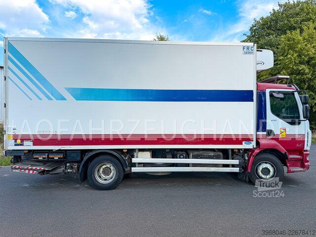 Soğutuculu kamyon DAF LF 210 Fleischerhacken-Automatik-Carrier