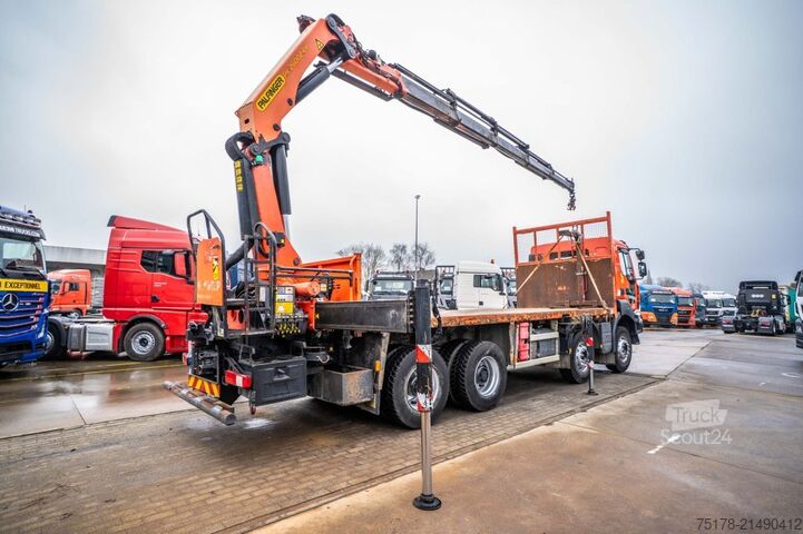 Laadplatform RENAULT KERAX 430 DXI+PALFINGER 26T/m /5 EXT.