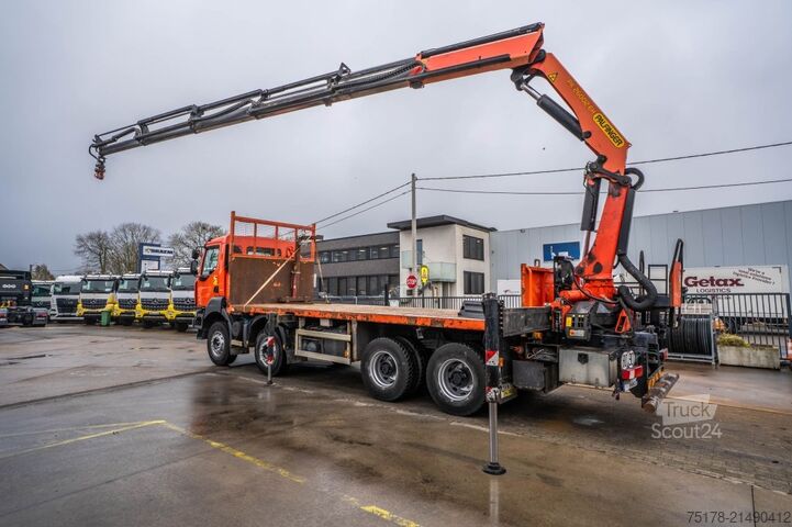 Laadplatform RENAULT KERAX 430 DXI+PALFINGER 26T/m /5 EXT.