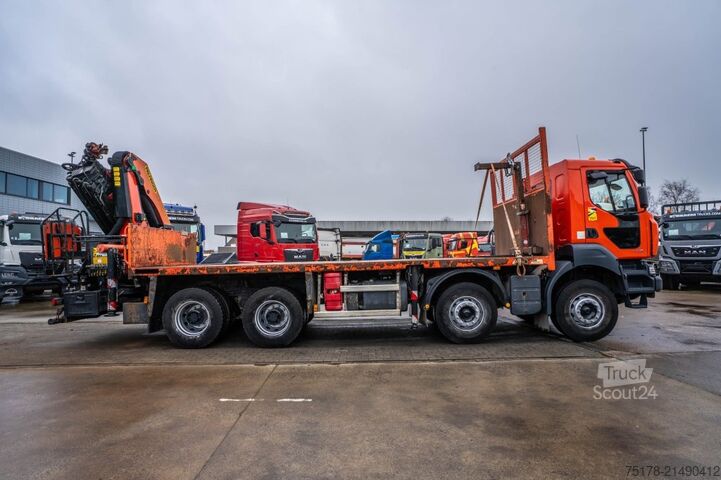 Laadplatform RENAULT KERAX 430 DXI+PALFINGER 26T/m /5 EXT.