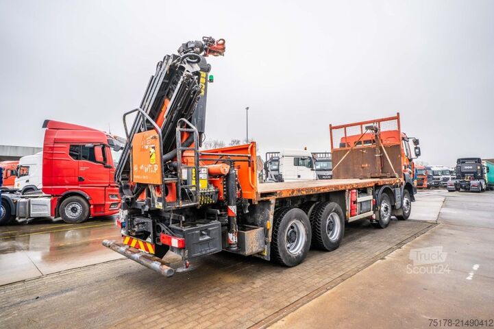 Laadplatform RENAULT KERAX 430 DXI+PALFINGER 26T/m /5 EXT.
