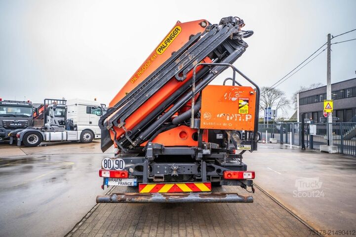Laadplatform RENAULT KERAX 430 DXI+PALFINGER 26T/m /5 EXT.