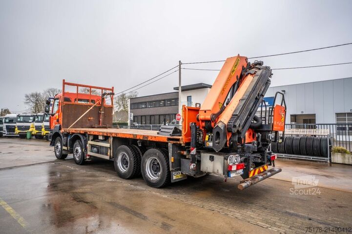 Laadplatform RENAULT KERAX 430 DXI+PALFINGER 26T/m /5 EXT.