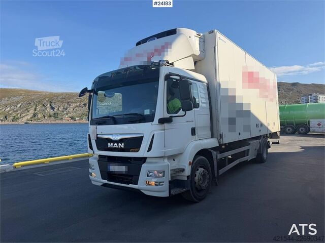 Refrigerated/freezer transport MAN TGM 18.290 4x2 box truck w/refrigerator, freezer a