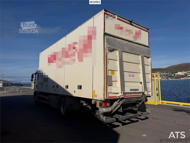 Refrigerated/freezer transport MAN TGM 18.290 4x2 box truck w/refrigerator, freezer a