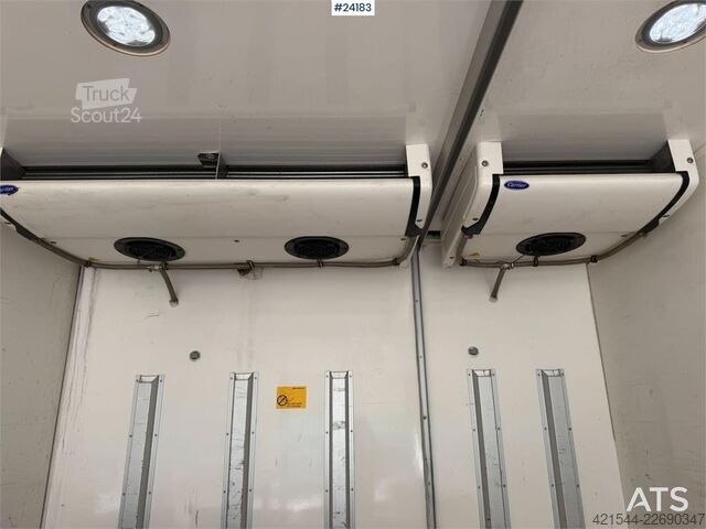Chladená/mrazená preprava MAN TGM 18.290 4x2 box truck w/refrigerator, freezer a