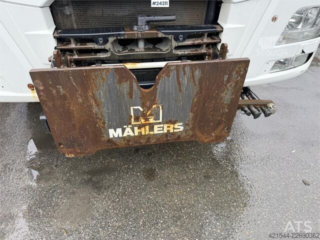 Самосвал MAN TGX 26.580 6x4 snow plow equipped tipper truck