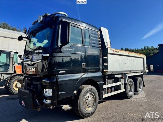 Tipper MAN TGX 33.580 6x4 Snow Plow-Equipped Tipper Truck