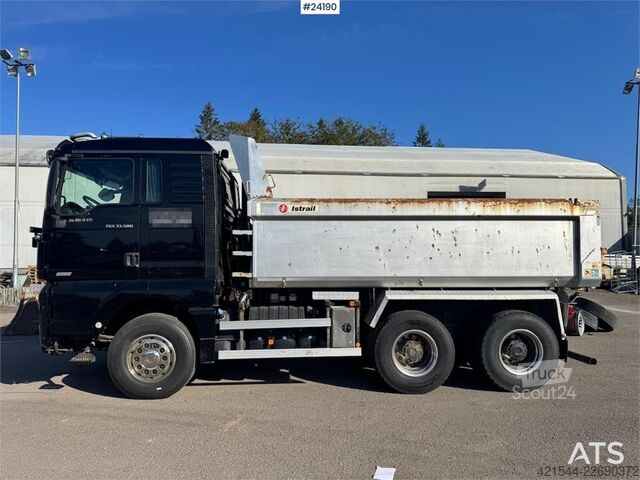 Tipper MAN TGX 33.580 6x4 Snow Plow-Equipped Tipper Truck