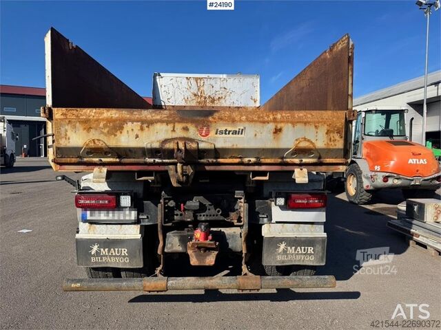 Tipper MAN TGX 33.580 6x4 Snow Plow-Equipped Tipper Truck