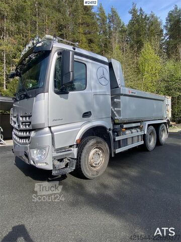 Skraldevogn Mercedes-Benz Arocs 2658 6x4 Tipper Truck – 265,000 km WATCH VID