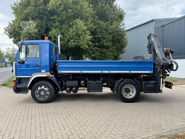 Macara montată pe camion MAN L82 - 15.220 - 279 Tkm - Kipper - Kran