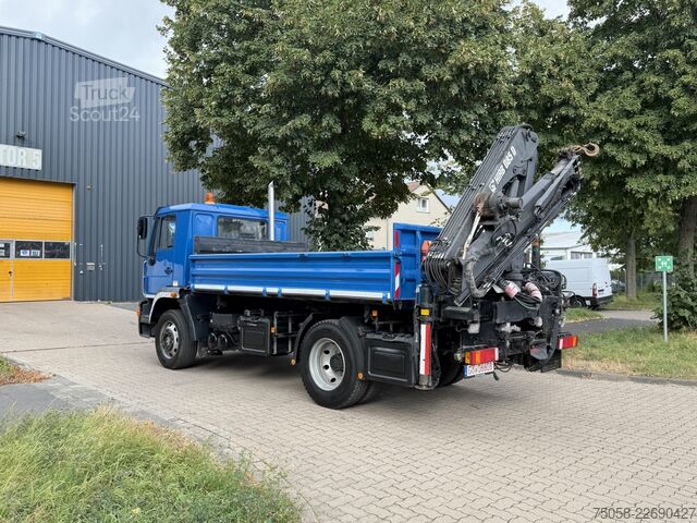 Macara montată pe camion MAN L82 - 15.220 - 279 Tkm - Kipper - Kran