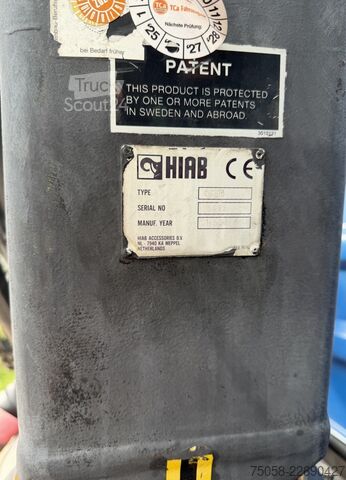 Macara montată pe camion MAN L82 - 15.220 - 279 Tkm - Kipper - Kran