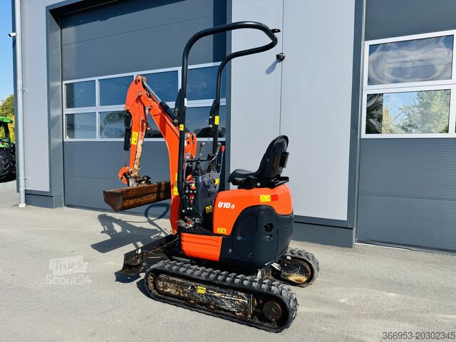 Minibagr Kubota U10-3