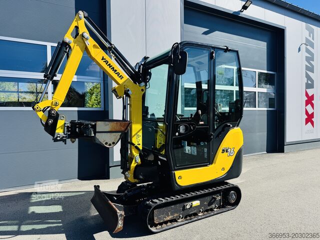 Minigraafmachine Yanmar SV 16 - 1. HAND