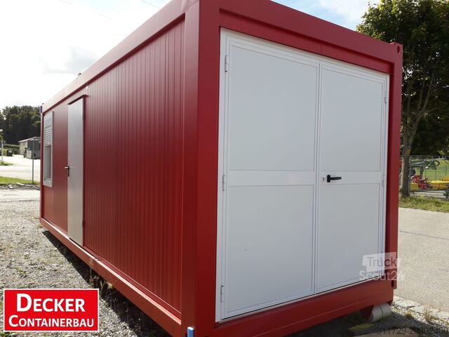Живой контейнер Decker Containerbau Kombicontainer, Feuerwehr, auf ABR
