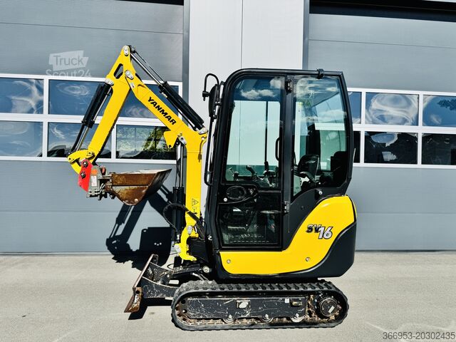 Minirýpadlo Yanmar SV 16 - 1. HAND