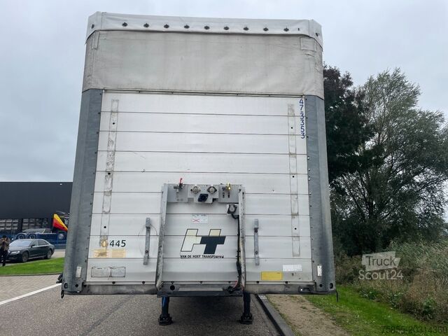 Bâché à rideaux latéraux Schmitz SCS 24/L Tautliner / SAF Axles / Discbrakes / N...