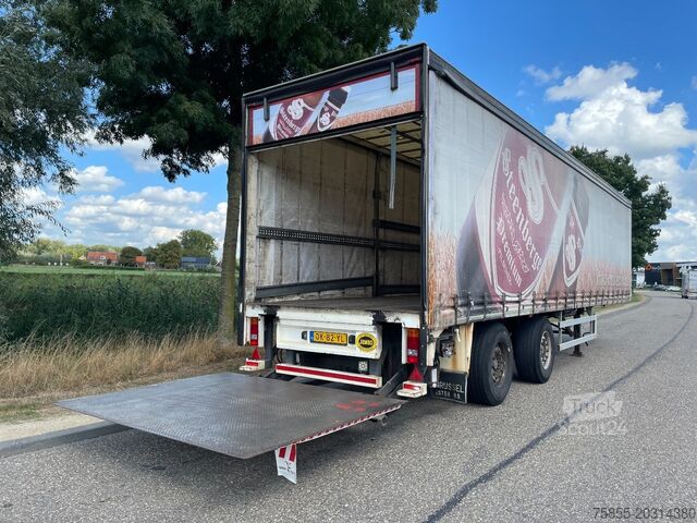 Schiebeplanen Jumbo TO 180SE 2-Axle City  / 11.6 M / SAF / Disc / S...