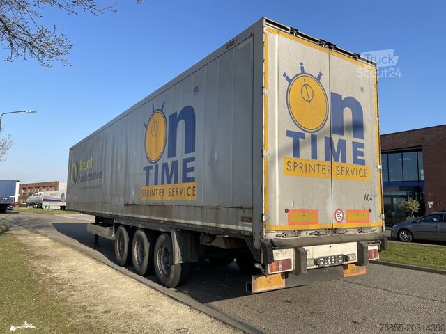 Kufr Krone SD Closed Box / Koffer / BPW Axles / Discbrakes