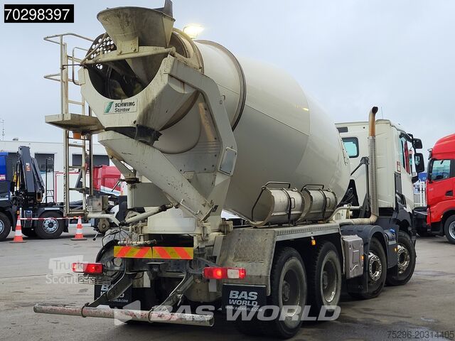 Blender Renault C 430 8X4 9m3 Stetter Mixer Big-Axle Steelsuspe...