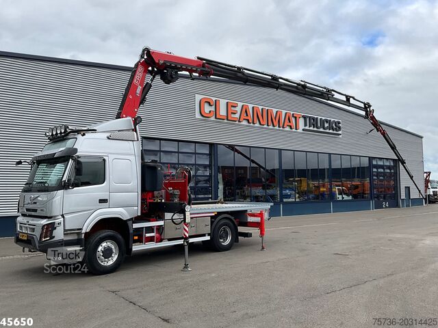 Kranwagen Volvo FMX 500 4x4 Fassi 31 Tonmeter laadkraan + Fly-Jib!
