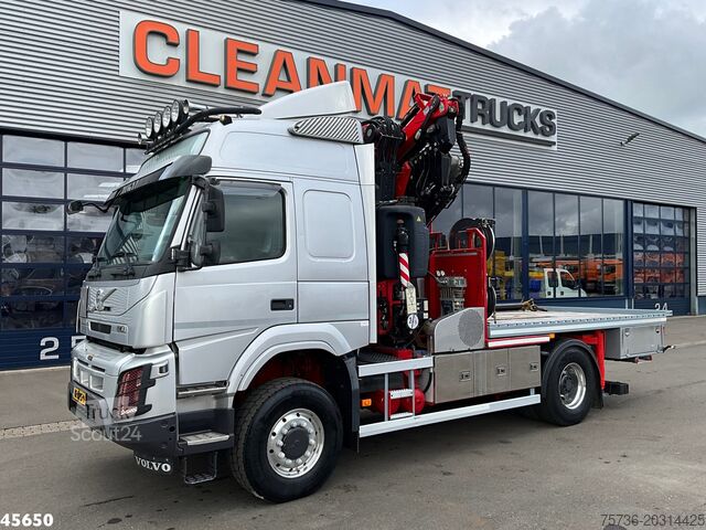 Kranwagen Volvo FMX 500 4x4 Fassi 31 Tonmeter laadkraan + Fly-Jib!
