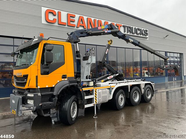 Sistema de brazo de gancho Iveco Trakker AD380T41W 8x6 Euro 6 HMF 19 Tonmeter Z-...