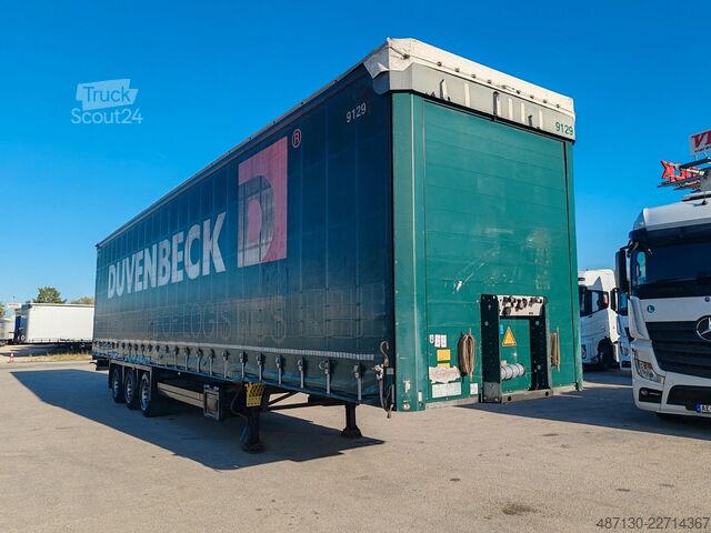 Odprta polprikolica s ponjavo SCHMITZ CARGOBULL SCB S3T