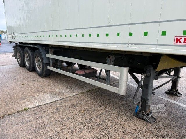 Semi-remorque benne KEMPF Alukastenmulde 3x9t, 63 cbm