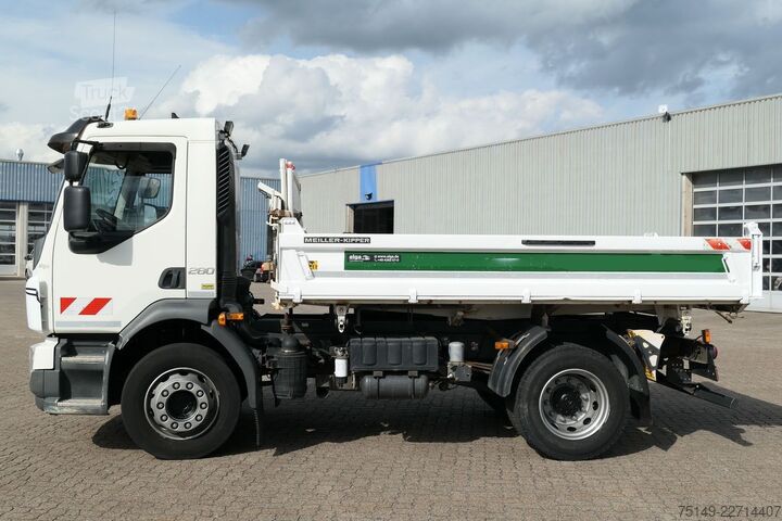 Billenő teherautó VOLVO FL 280 4x2, Meiller, Hydr., AHK, Klima, 159tkm