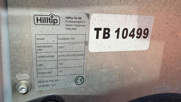 Oprema za zimsko vzdrževanje  Hilltip IceStricker 550
