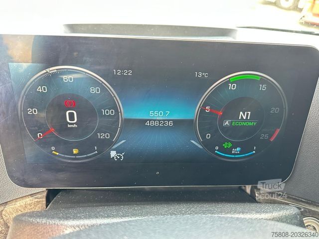 Standartinis vilkikas MERCEDES-BENZ Actros 1851 GigaSpace 2Tanks Retarder