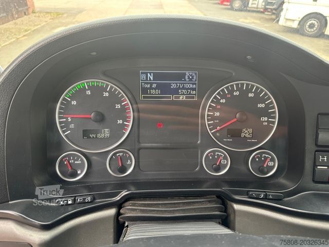 Pašizgāzējs kravas automobilis MAN TGS 26.400 Absetzer AK 16.T Meiller Lenk E5 Int.