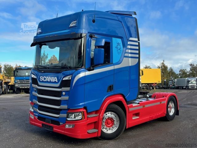 Standart çekici ünitesi SCANIA R450 Retarder*Nebenantrieb*ALCOA*Neue Kupplung