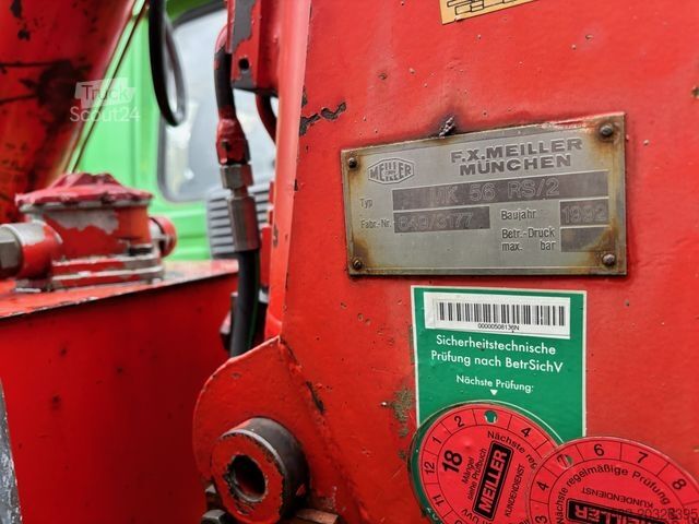 Tre-sidet tipbil MAN L04 10.150 Meiller MK56RS2*2xAHK*2xAusschübe*TÜV