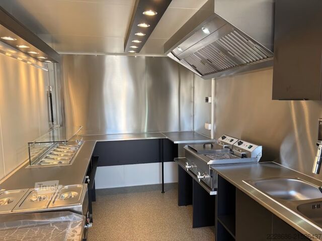 Satış römorku Zum Vermieten, Nr.1415 Imbissanhänger, Imbisswagen -