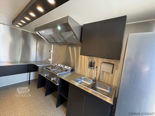 Satış römorku Zum Vermieten, Nr.1415 Imbissanhänger, Imbisswagen -