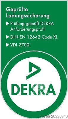 Camião de caixa fechada MERCEDES-BENZ ANTOS 2540 L / LENKACHSE / AHK