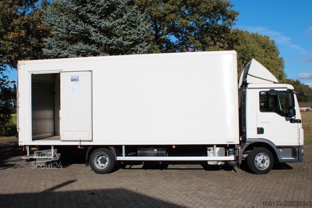 Фургон-будка MAN TGL 8.190 BL Koffer LBW, Seitentür AHK *TipMatik