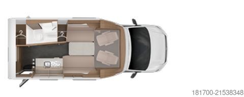 Polintegriran avtodom Knaus Tourer VAN 500 LT VANSATION *bis 5 Tage*Probewohnen*