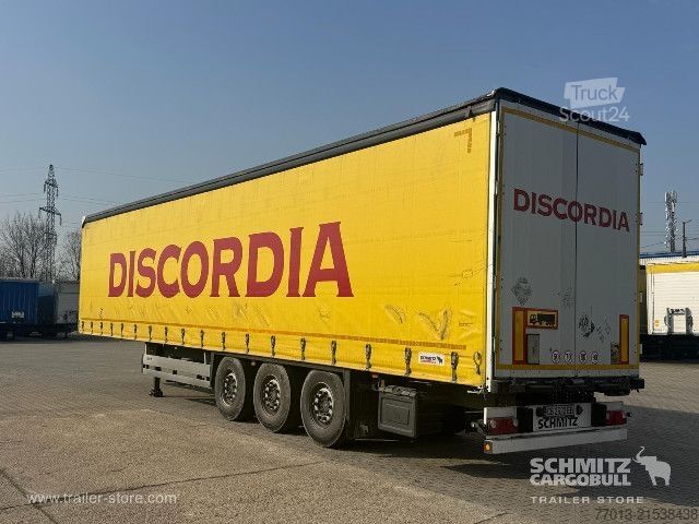 Semirimorchio con telone Schmitz Cargobull Curtainsider Standard