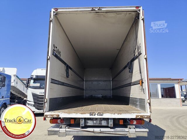 Teherautó furgonnal és hidraulikus emelőhátfallal Iveco stralis 420