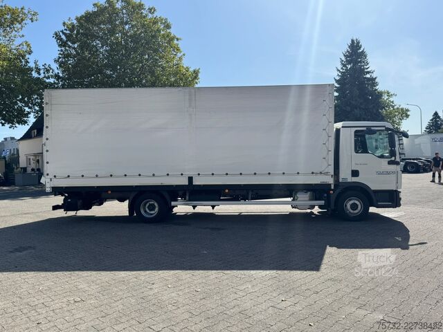 Camion plateau avec bâche MAN TGL 12.220 Plane AHK 6,1 m Luft Klima LBW