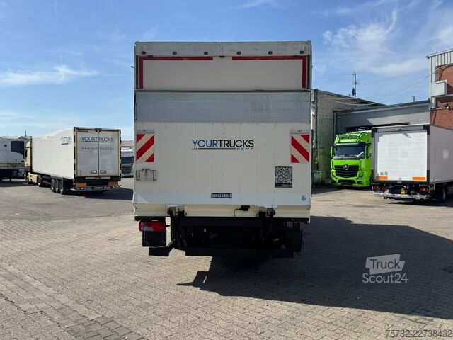Camion plateau avec bâche MAN TGL 12.220 Plane AHK 6,1 m Luft Klima LBW