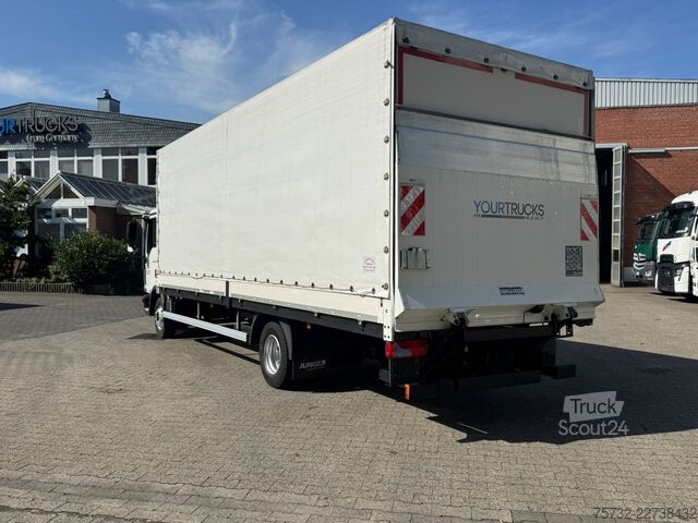 Camion plateau avec bâche MAN TGL 12.220 Plane AHK 6,1 m Luft Klima LBW